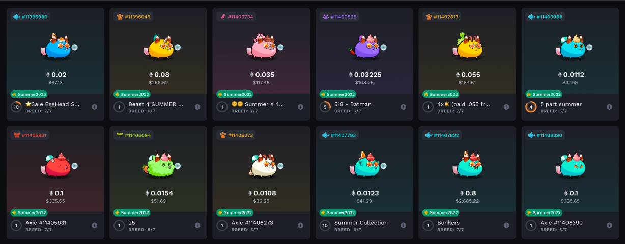 Axie Infinity Overview